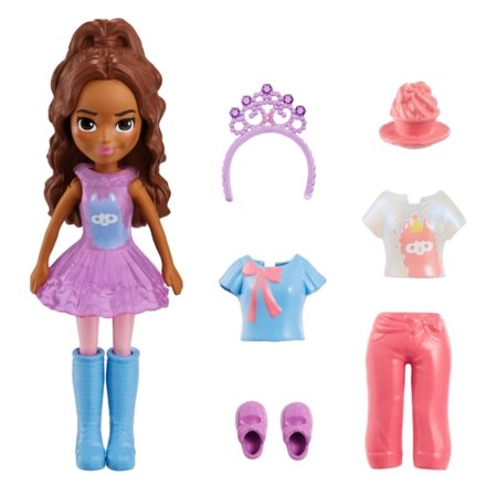 POLLY POCKET väike riidekomplekt, HNF50 HNF50