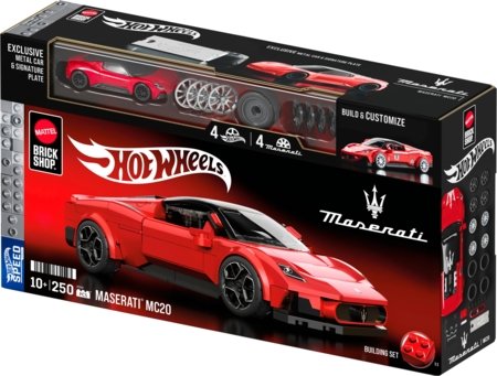HOT WHEELS Mattel Brick Shop Maserati, JFR90 
