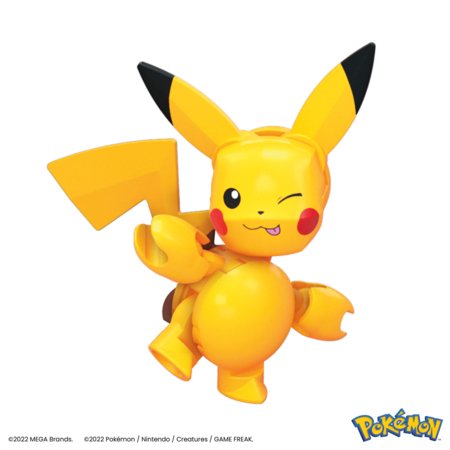 MEGA CONSTRUX POKEMON Pikachu lisa ehituskomplekt HKT23