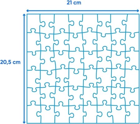 CLEMENTONI pusle Bluey 3x48 tk., 25003 