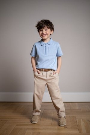 COCCODRILLO püksid, beež, WC6119101EJB-002-134, 134 cm 