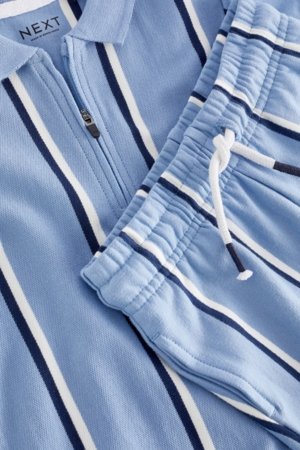 NEXT lühikeste varrukatega polo särk + lühikesed püksid, 240599 92-98 