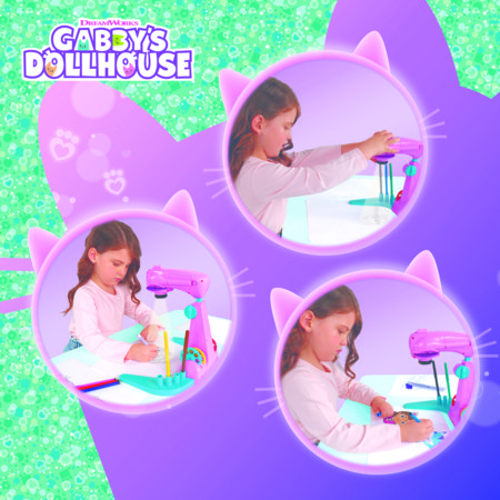 GABBY'S DOLLHOUSE, Projektori joonistuskomplekt 106936 