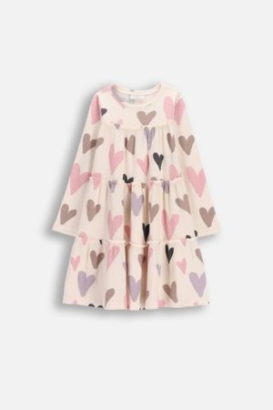 COCCODRILLO pikkade varrukatega kleit, beež, WC6129101HGK-003-110, 110 cm 