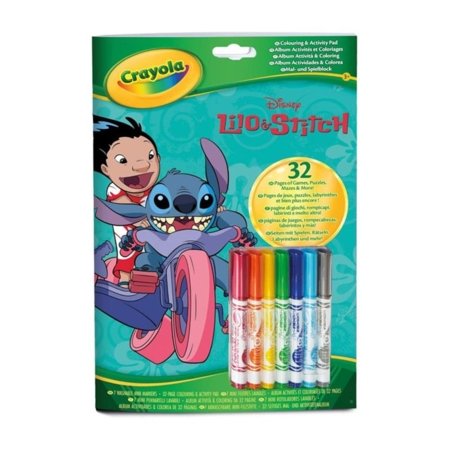 CRAYOLA loovuskomplekt Lilo & Stitch, 04-0865G 