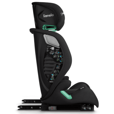 LIONELO turvatool IGO I-SIZE, Black carbon, 100-150 cm., LO-IGO I-SIZE 