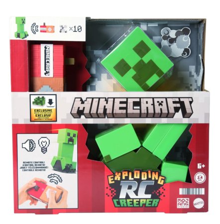 MINECRAFT Plahvatav RC Creeper, HRR48 