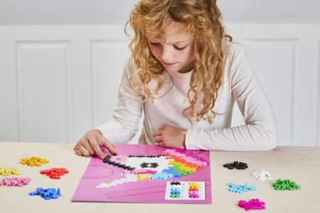 PLUS PLUS Pusle numbrite järgi ükssarvik 250 tk, 3929 