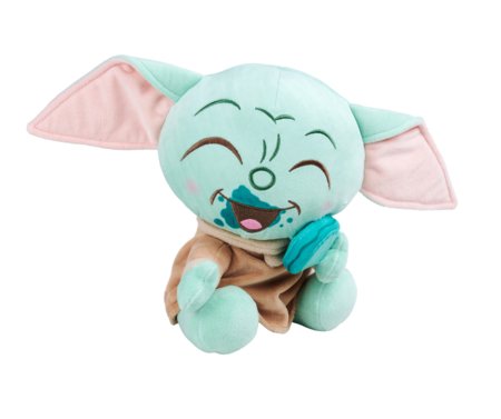 SIMBA DISNEY Mandalorian plüüsist mänguasi Grogu makrooniga, 25 cm, 6315870755 