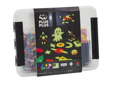PLUS PLUS konstruktor Build and Glow, 3919 