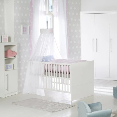 ROBA muudetav beebivoodi MAREN, 70x140 cm., White, 38691A 
