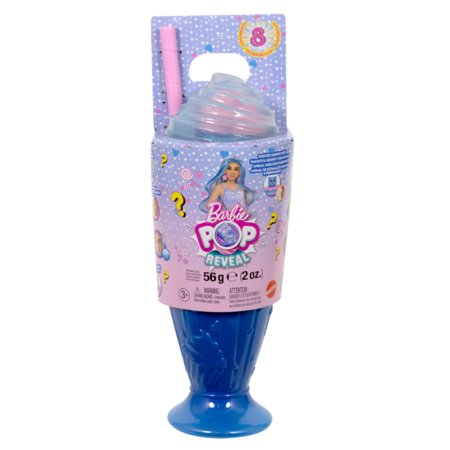 BARBIE Pop! Reveal – Magusate Maiuste sari: Siniste juustega nukk, JFY61 