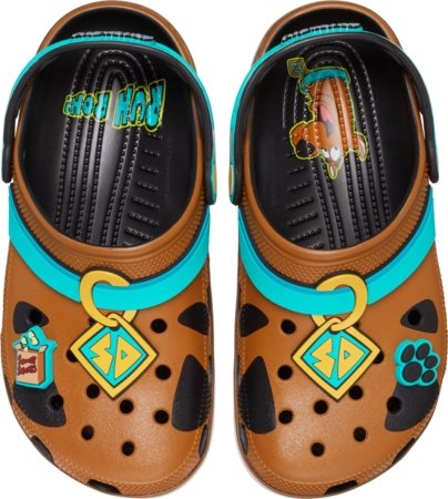 CROCS kroksid SCOOBY DOO mustad, 210100-001 38,5 suurus 