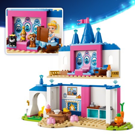 43283 LEGO® ǀ Disney Princess Tuhkatriinu loomasõprade loss 