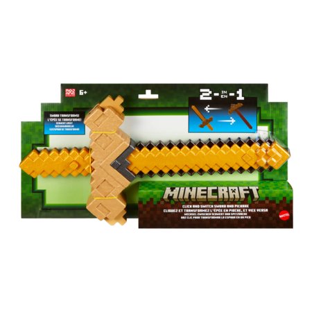 MINECRAFT muunduv mõõk-kirka, 43 cm, JKC15 