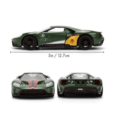 JADA Star Wars 1:32 Boba Fett 2017 Ford GT mudelauto, 9336916314R00 