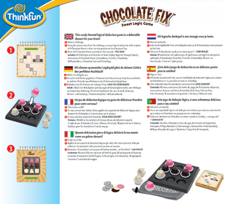 THINKFUN Logic game Chocolate Fix, 76330F 76330F