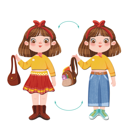 DODO magnetmäng "Riieta Moodne Tüdruk", 200243 