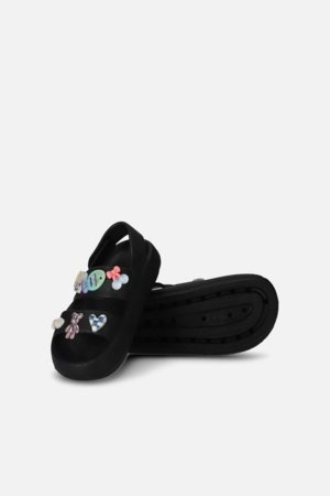 COCCODRILLO sandaalid, mustad, WC6208102SHG-021-030, 30/031 suurus 