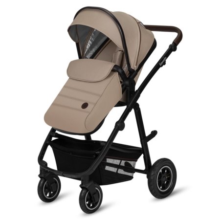 LIONELO universaalne käru AMBER 3IN1, Beige sand 
