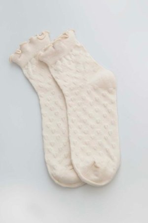 COCCODRILLO sokid SOCKS GIRL, kreemjas, WC5382209SOG-003-036, 36 cm 