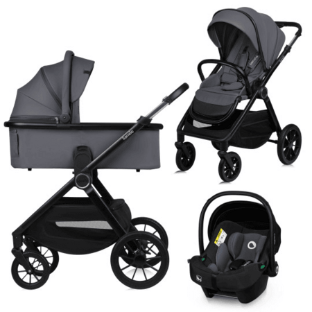 LIONELO universaalne käru LAYLA 3in1, Grey stone, LO-LAYLA 3IN1 