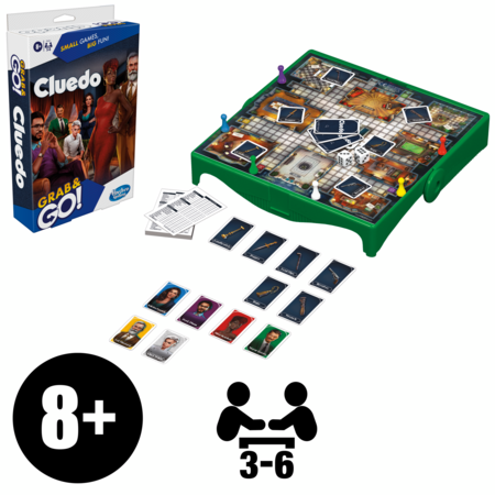 CLUE grab and go lauamäng (ENG), F825174A 
