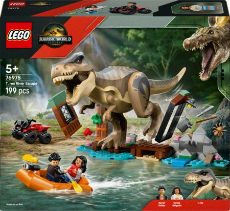 76975 LEGO® Jurassic World™ T.rexi põgenemine jõel 