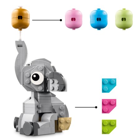 40814 LEGO® Elevandibeebi taevas 