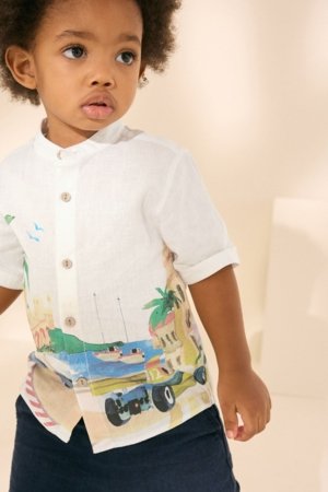 NEXT lühikeste varrukatega särk, E32588, 80-86 cm 