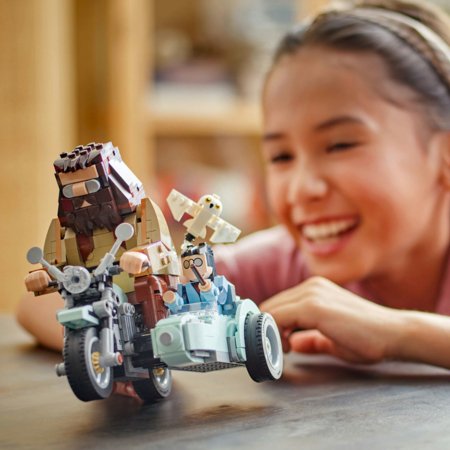 76443 LEGO® Harry Potter™ Hagrid™ ja Harry mootorrattasõidul 