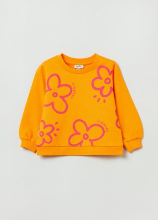 OVS GIRL9-36M SWEATSHIRTS 2M 9-12 ORANGE 001823705 001823705
