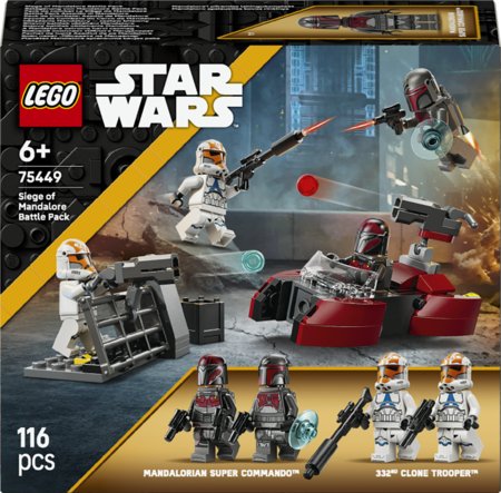 75449 LEGO® Star Wars™ Mandalore'i piiramise lahingukomplekt 