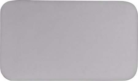 LIONELO hälli voodilina komplekt  BAMBOO SHEET, 80x42 cm., 2 tk., White/Grey 