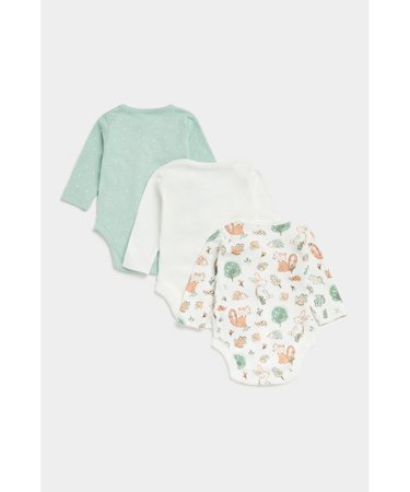 MOTHERCARE pikkade varrukatega bodi 3 tk., FC175 635622