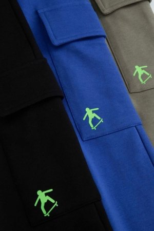 COCCODRILLO jooksupüksid, mustad, cm 