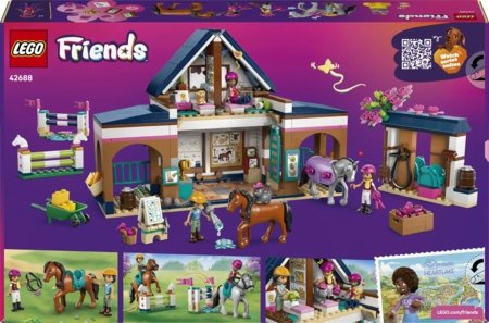 42688 LEGO® Friends Hobusetall ja ratsakool 