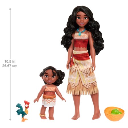 DISNEY MOANA nukkude komplekt Moana ja Simea, JBT41 