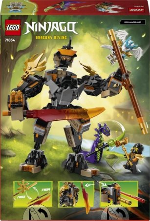71854 LEGO® NINJAGO® Cole’i missioonirobot ja draakon Zane 