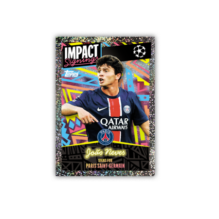 TOPPS kleepsud Champions League 2025 Mega Multipack, 41+1vnt., 5053307074507 