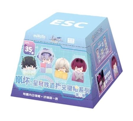 HONKA kollektsioneeritav tegelane Starrail Keycap, assortii., 359021 