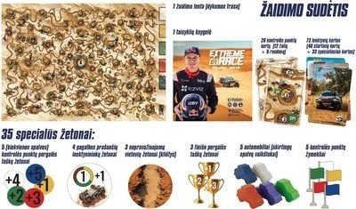 Lauamäng EXTREME RACE by Rokas Baciuška, LT/LV/EE, 56155 