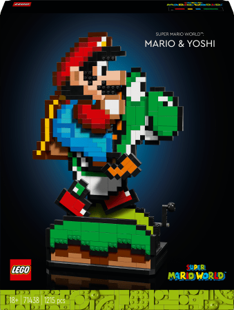 71438 LEGO® Super Mario Super Mario World™: Mario ja Yoshi 