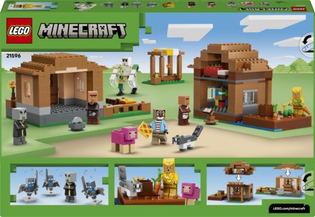 21596 LEGO® Minecraft® Evokeri küla rünnak 