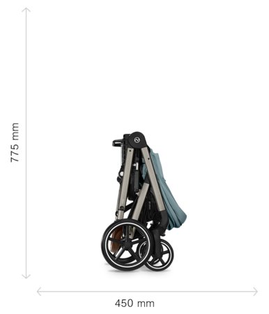 CYBEX jalutuskäru BALIOS S LUX SLV 2, Stone grey, 524001179 