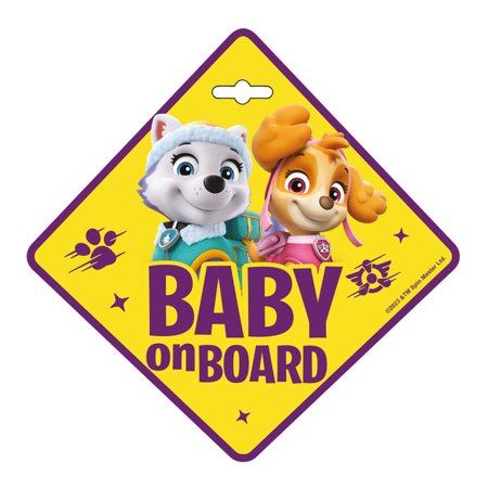 SEVEN POLSKA Baby on Board kleebis PAW PATROL, 34031 