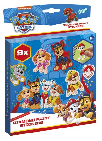 TOTUM PAW PATROL teemantmaali kleebised, 721203 