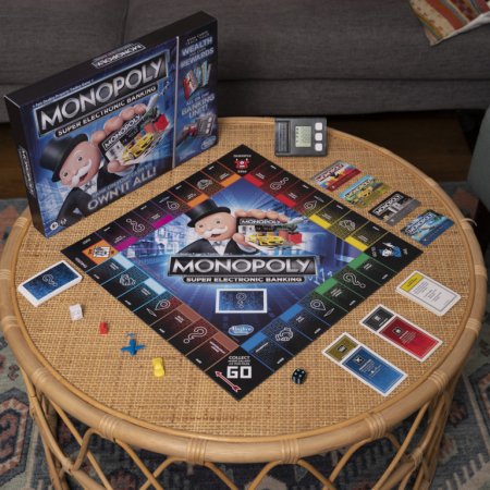 MONOPOLY lauamäng Super Electronic Banking (LV, EE), E8978EL0 E8978EL0