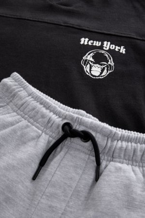 NEXT lühikeste varrukatega t-särk ja lühikesed püksid, E45729, 134 