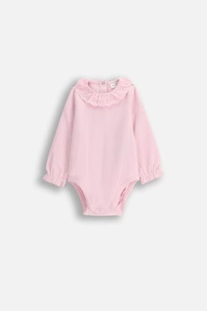 COCCODRILLO pikkade varrukatega beež särk NOSTALGIC MEADOW GIRL NEWBORN, roosa, WC5112101NGN-033-080, 80 cm 